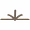 Ekena Millwork Redmond Smooth Timber Gable Bracket, Douglas Fir, 60"W x 27"H x 1 1/2"D x 3 1/2"F, 11/12 Pitch GBW060X27X0204RED00SDF - alternate 5